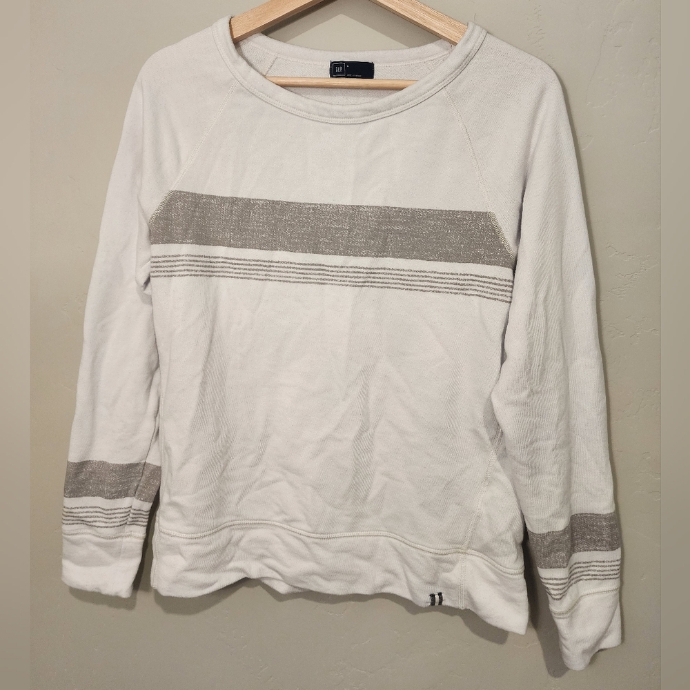 GAP Crewneck Sweatshirt with Stripes